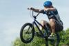A BMX stunt%2C displays of which will take place at Show in the Park.