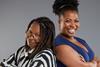 Whoopi Goldberg and Brenda Edwards